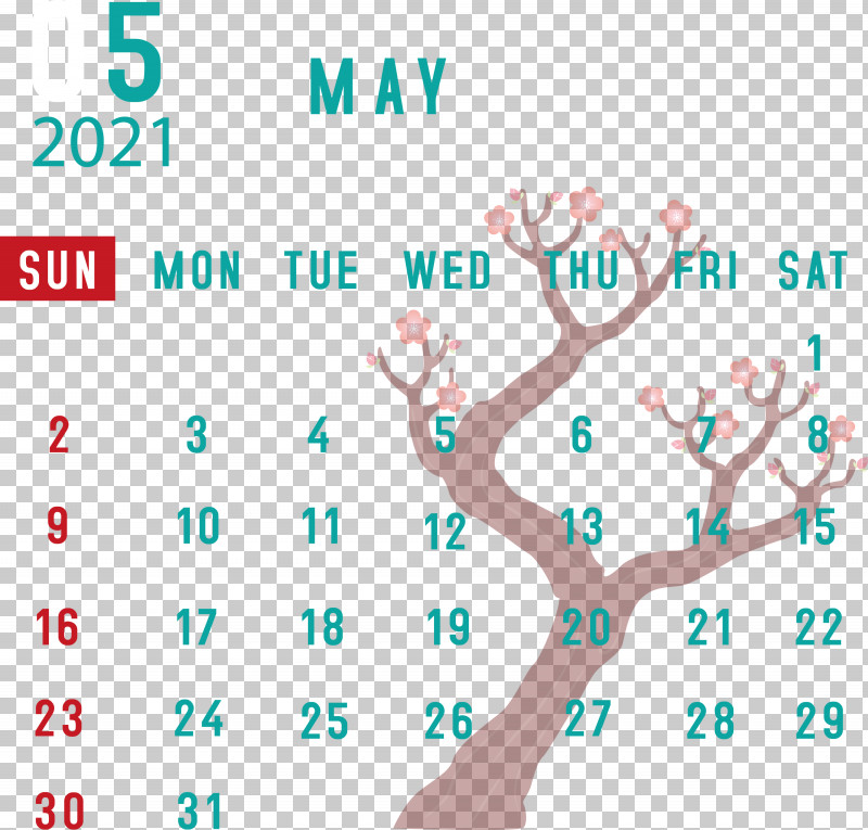 may calendar clip art