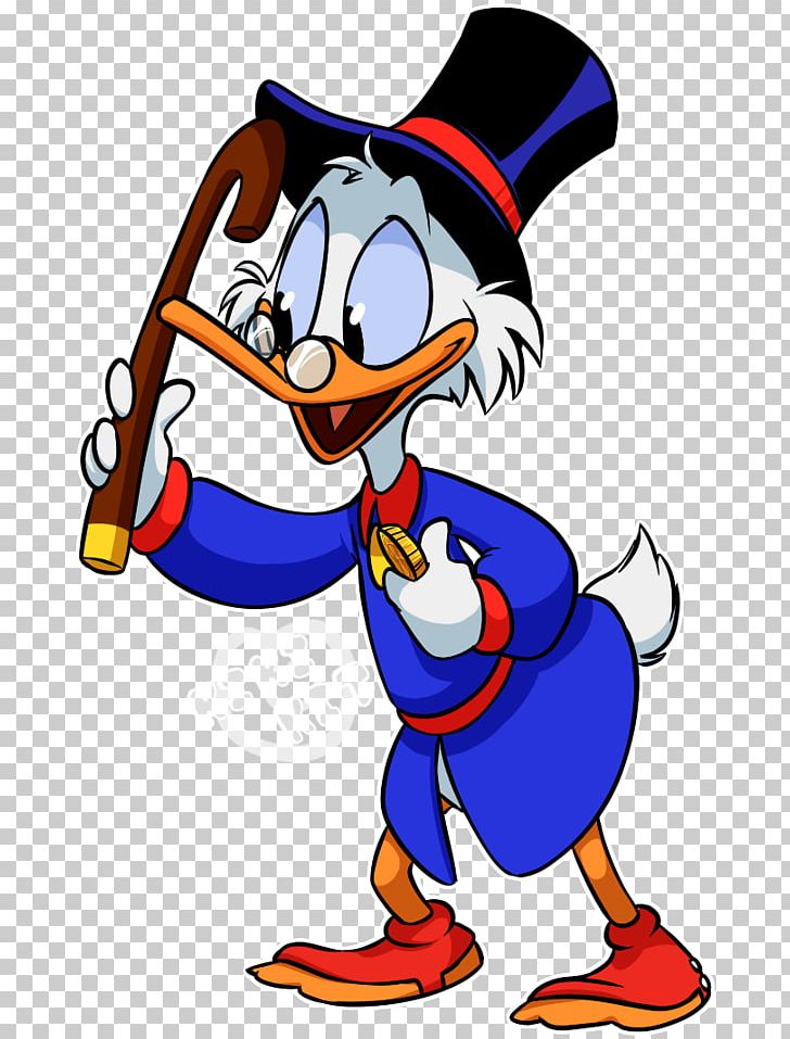 Scrooge McDuck Cartoon Drawing PNG, Clipart, Artwork, Beak, Bird, Carl Barks, Cartoon Free PNG Download