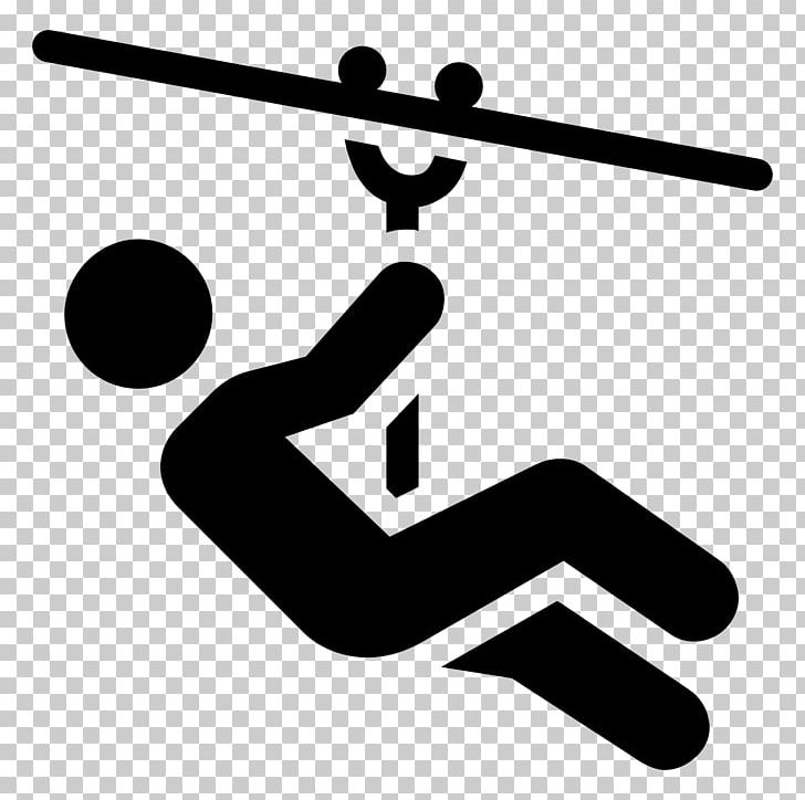 Zip-line Computer Icons Rafting PNG, Clipart, Adrenaline, Adventure, Angle, Black And White, Brand Free PNG Download