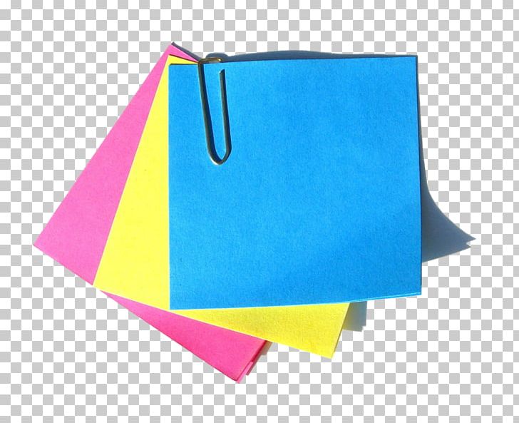 Post-it Note Paper Sticker PNG, Clipart, Baner, Blue, Bookmark, Clip Art, Electric Blue Free PNG Download