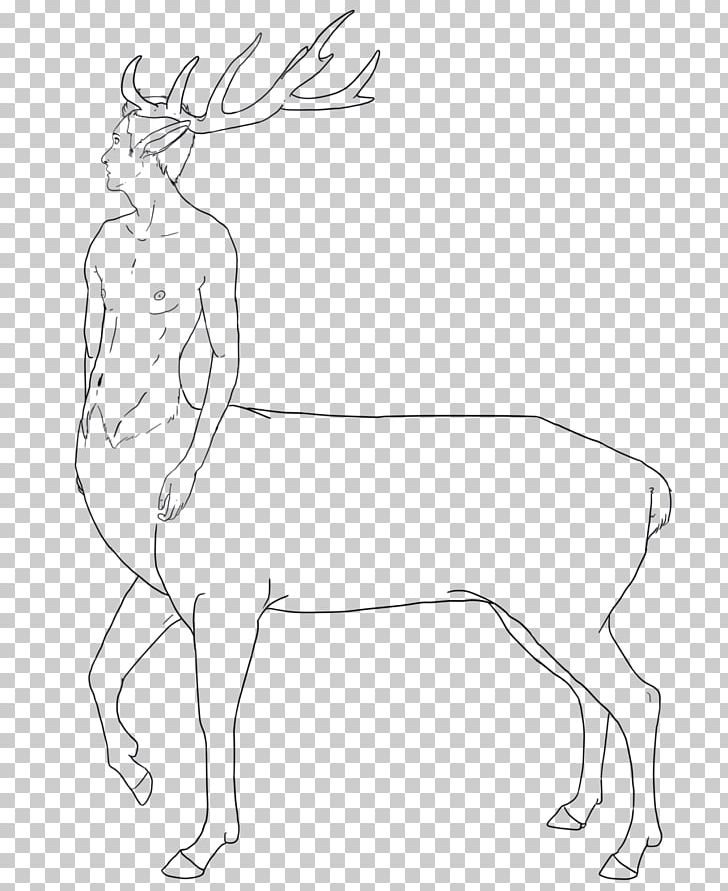 Reindeer Line Art Drawing Horse PNG, Clipart, Antler, Arm, Art, Artist, Artwork Free PNG Download