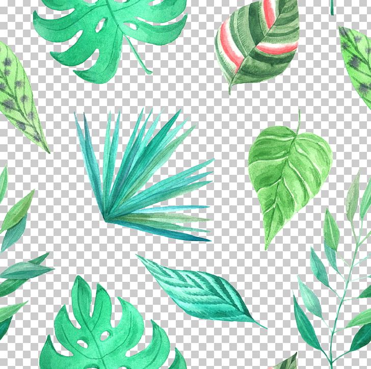 Watercolor Painting Leaf Art PNG, Clipart, Art, Flora, Grass, Green, Hand Painted Free PNG Download