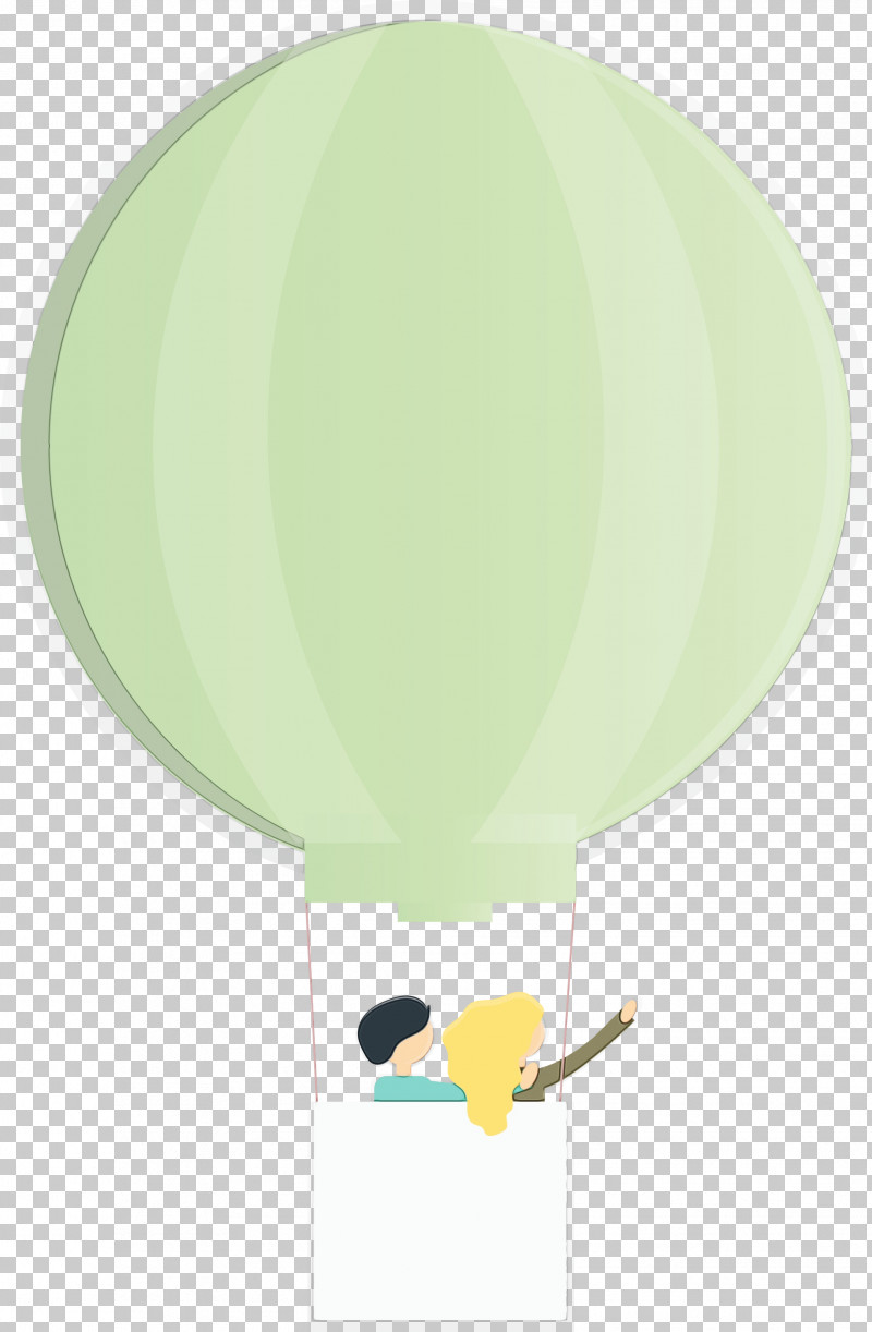 Hot Air Balloon PNG, Clipart, Balloon, Floating, Green, Hot Air Balloon, Paint Free PNG Download