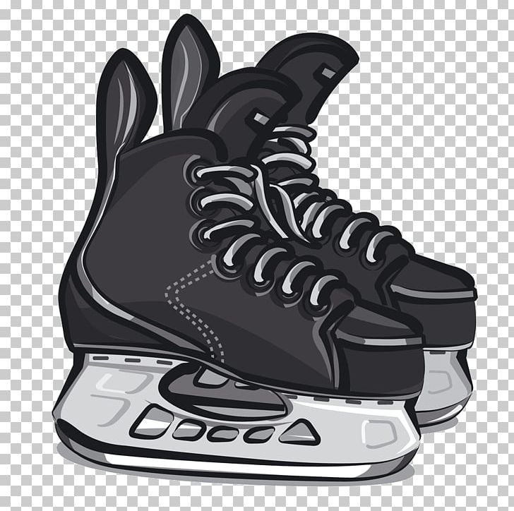 Ice Skate Ice Hockey Stock Illustration Stock Photography PNG, Clipart, Black, Cartoon, Footwear, Ice Hockey, Ice Skate Free PNG Download