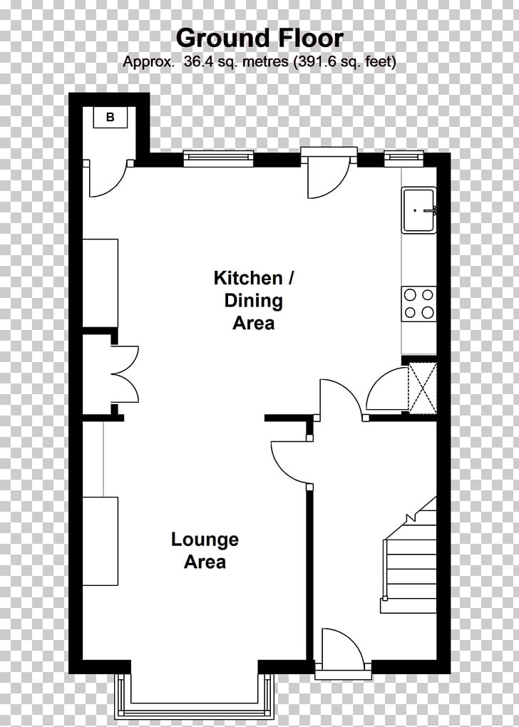 Terraced House Floor Plan Open Plan Apartment PNG, Clipart, Angle, Apartment, Area, Bathroom, Bedroom Free PNG Download