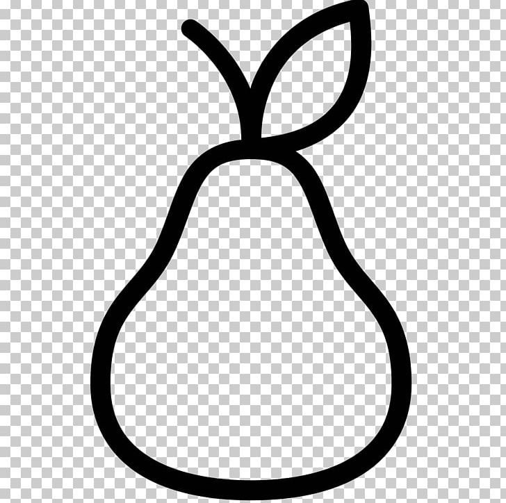Computer Icons Pear Fruit PNG, Clipart, Area, Artwork, Black, Black And White, Circle Free PNG Download