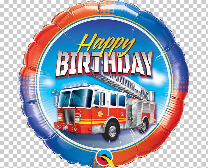 Mylar Balloon Birthday Party Fire Engine PNG, Clipart, Balloon, Birthday, Birthday Cake, Bopet, Feestversiering Free PNG Download