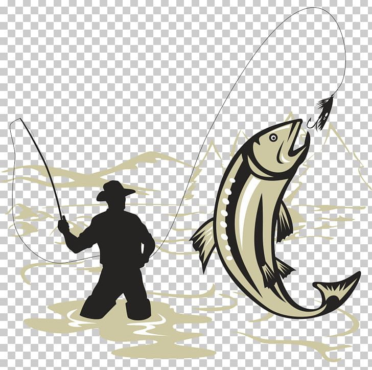 Fly Fishing Greeting & Note Cards Fishing Rods PNG, Clipart, Angling, Art,  Birthday, Cartoon, Drawing Free