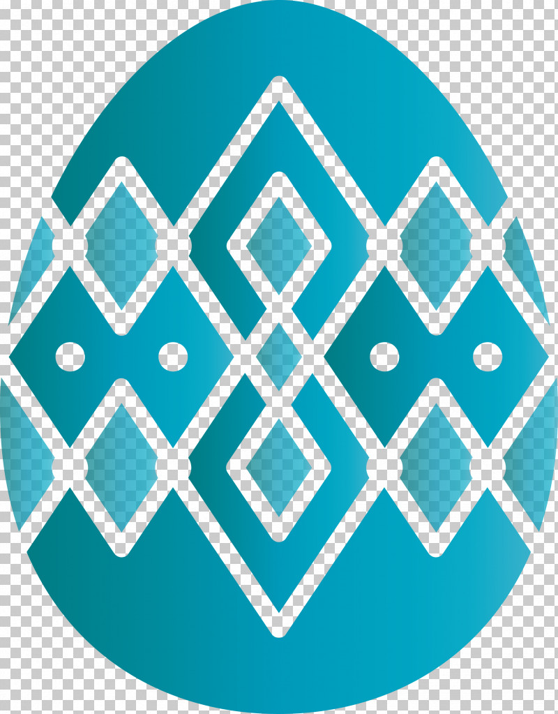Turquoise Pattern Circle PNG, Clipart, Circle, Easter Day, Retro Easter Egg, Turquoise Free PNG Download