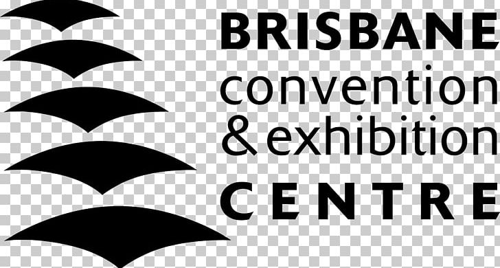 Brisbane Convention & Exhibition Centre Convention Center Logo PNG, Clipart, Angle, Area, Australia, Black, Black And White Free PNG Download