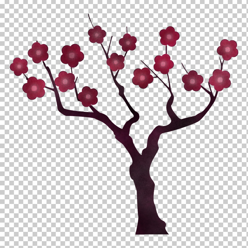 Plum Tree Plum Winter Flower PNG, Clipart, Blossom, Branch, Cherry Blossom, Cut Flowers, Flower Free PNG Download