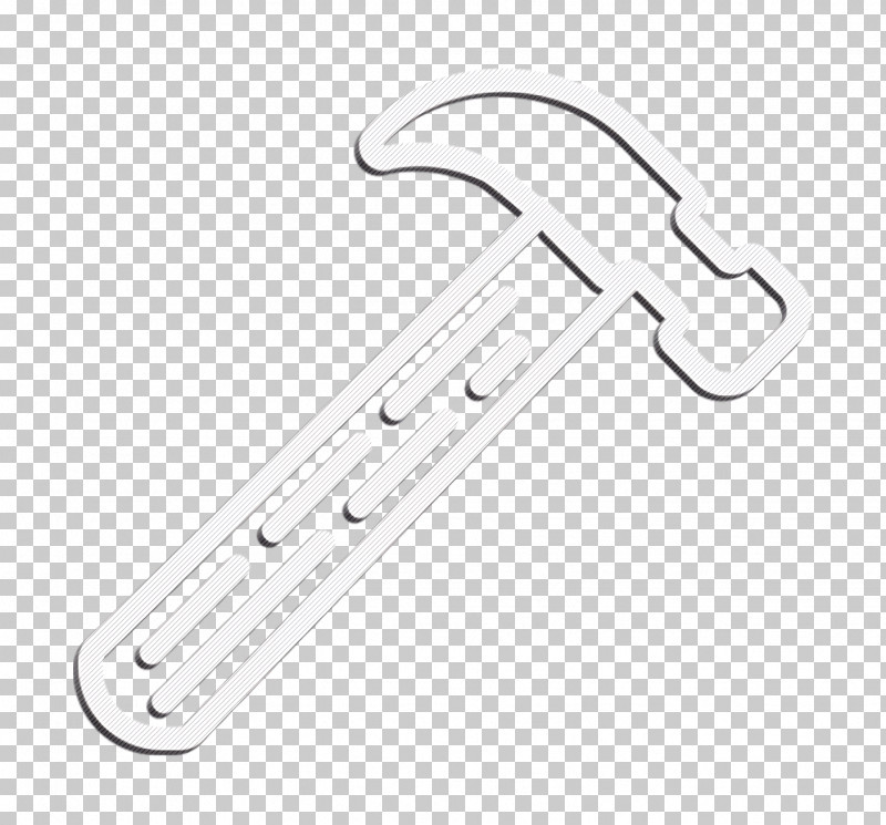 Hammer Icon Constructions Icon PNG, Clipart, Black And White, Computer Hardware, Constructions Icon, Hammer Icon, Line Free PNG Download