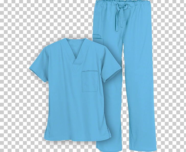 Scrubs Sleeve Nurse Uniform Nursing Care PNG, Clipart, Active Shirt, Aqua, Azure, Blue, Clothing Free PNG Download
