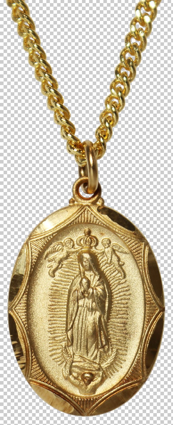Charms & Pendants Medal Gold Necklace Our Lady Of Guadalupe PNG, Clipart, Bracelet, Brass, Chain, Charms Pendants, Gold Free PNG Download