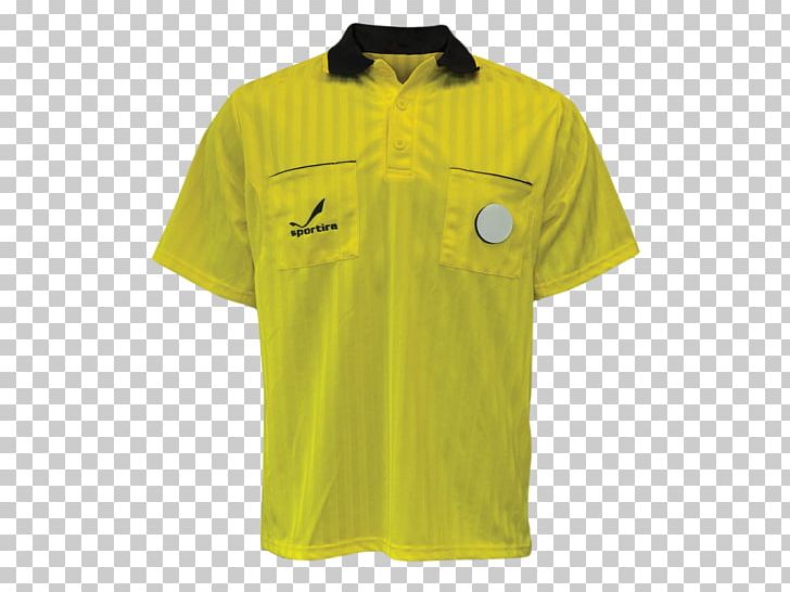T-shirt Jersey Adidas Polo Shirt Referee PNG, Clipart, Active Shirt, Adidas, Button, Clothing, Collar Free PNG Download