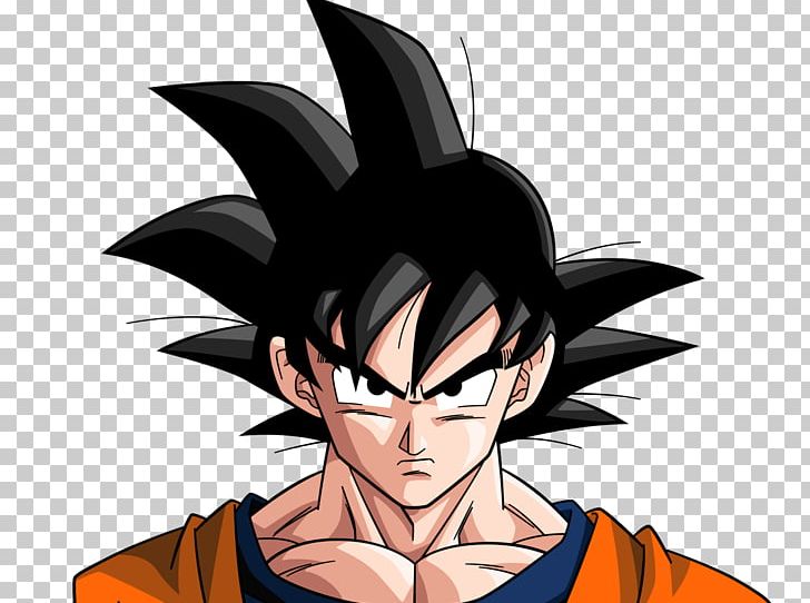 Goku Frieza Cell Gohan Vegeta, goku, comics, black Hair png