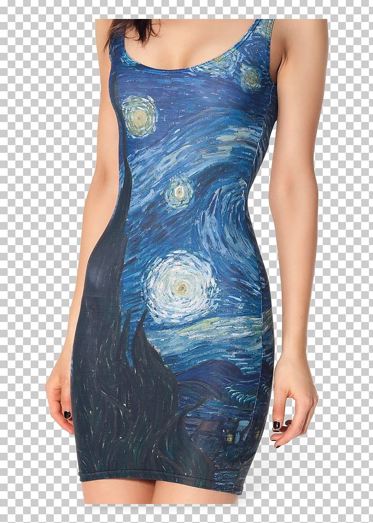The Starry Night Dress Clothing Fashion Necktie PNG, Clipart, Blue, Bodycon Dress, Clothing, Cocktail Dress, Costume Free PNG Download