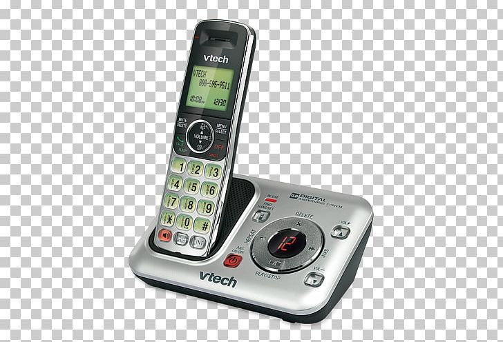 VTech CS6619 Cordless Telephone Digital Enhanced Cordless Telecommunications Handset PNG, Clipart, Answering Machine, Answering Machines, Caller Id, Call Waiting, Cellular Network Free PNG Download