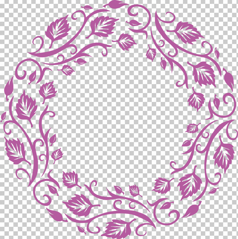 Autumn Frame Nature Frame PNG, Clipart, Autumn Frame, Circle, Magenta, Nature Frame, Ornament Free PNG Download