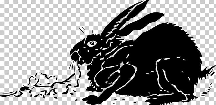 Hare Domestic Rabbit PNG, Clipart, Animals, Black, Black And White, Black Rabbit, Carnivoran Free PNG Download