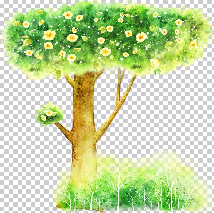 Cartoon Illustration PNG, Clipart, Animation, Branch, Bush, Cartoon, Color Free PNG Download