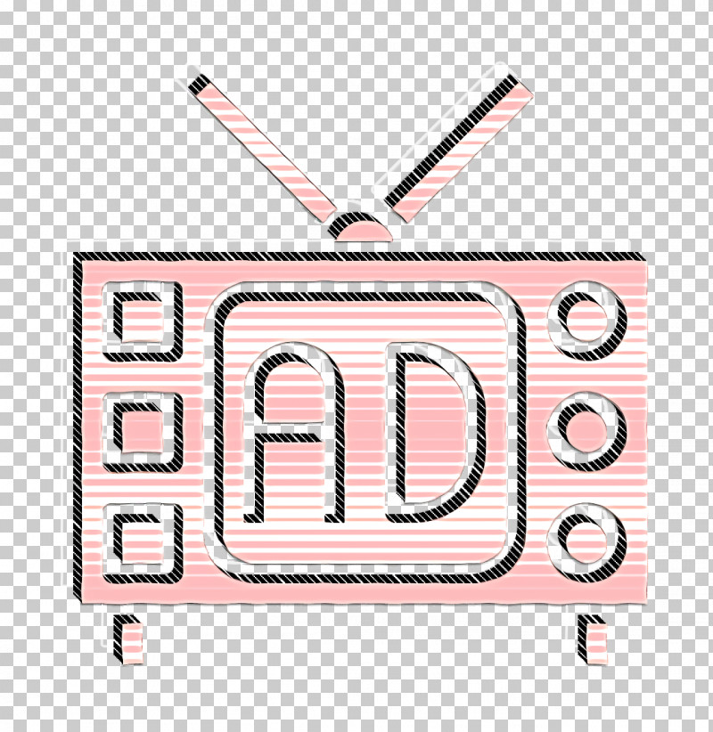 Tv Icon Advertising Icon Television Icon PNG, Clipart, Advertising Icon, Logo, Television Icon, Text, Tv Icon Free PNG Download