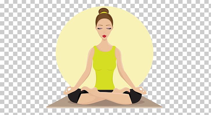 Lotus Position Yoga Woman Png Clipart Arm Do Yoga Encapsulated Postscript Exercise Female Free Png Download