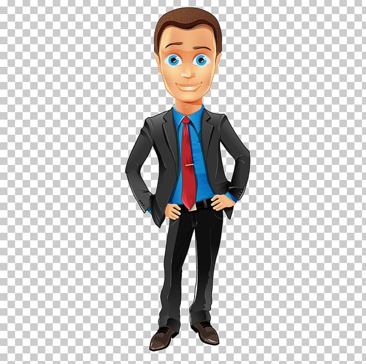 Business Man Cartoon Character Illustration PNG, Clipart, Business, Business Card, Business Card Background, Businessperson, Business Woman Free PNG Download