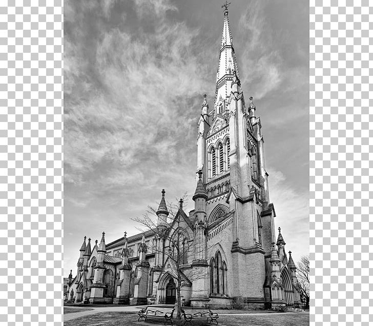 Spire Medieval Architecture Middle Ages Steeple Basilica PNG, Clipart, Architecture, Basilica, Black And White, Building, Cathedral Free PNG Download