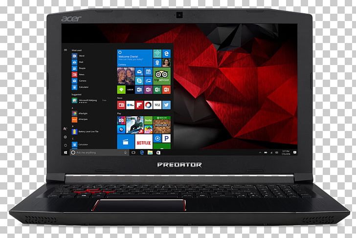 Laptop Intel Core I7 Acer Predator Helios 300 G3-572 PNG, Clipart, Acer, Acer Aspire Predator, Computer, Computer Hardware, Desktop Computer Free PNG Download