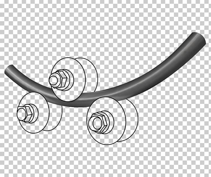 Steel Pipe Quenching Architectural Engineering Profile PNG, Clipart, Angle, Bending Machine, Bicycle Part, Black And White, Cartoon Free PNG Download