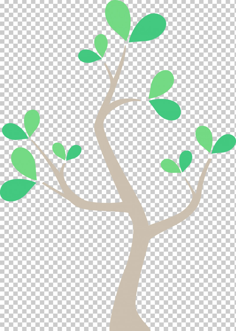 Green Leaf Branch Tree Plant PNG, Clipart, Abstract Tree, Branch, Cartoon Tree, Green, Leaf Free PNG Download