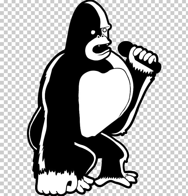 Gorilla Human Behavior Cartoon PNG, Clipart, Animals, Art, Artwork, Behavior, Black Free PNG Download