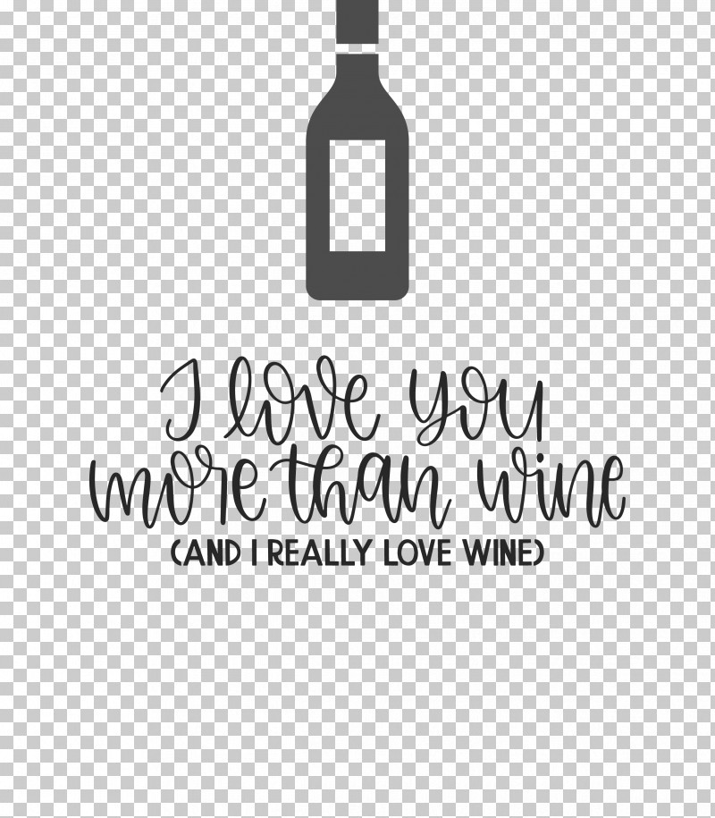 Love You More Than Wine Love Wine PNG, Clipart, Black, Bottle, Labelm, Logo, Love Free PNG Download
