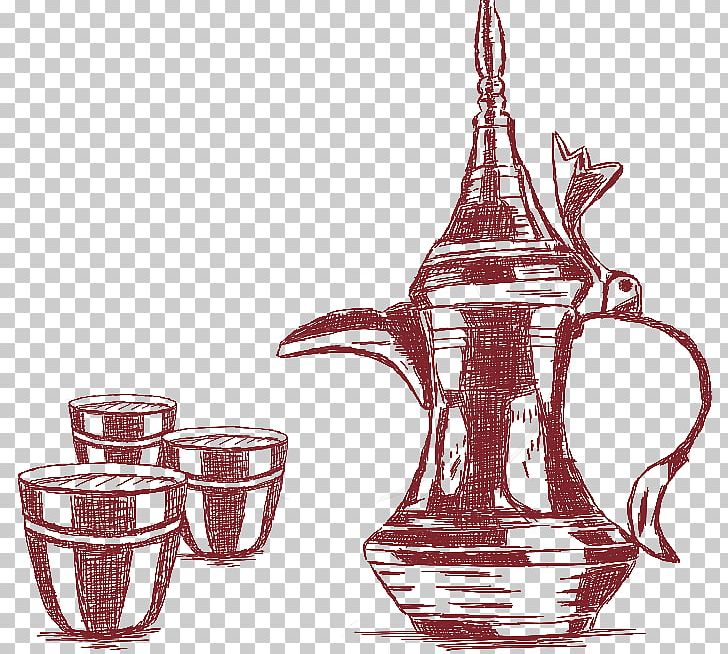 Arabic Coffee Cafe Dallah PNG, Clipart, Arabic Coffee, Arabs, Barware, Brewed Coffee, Cafe Free PNG Download