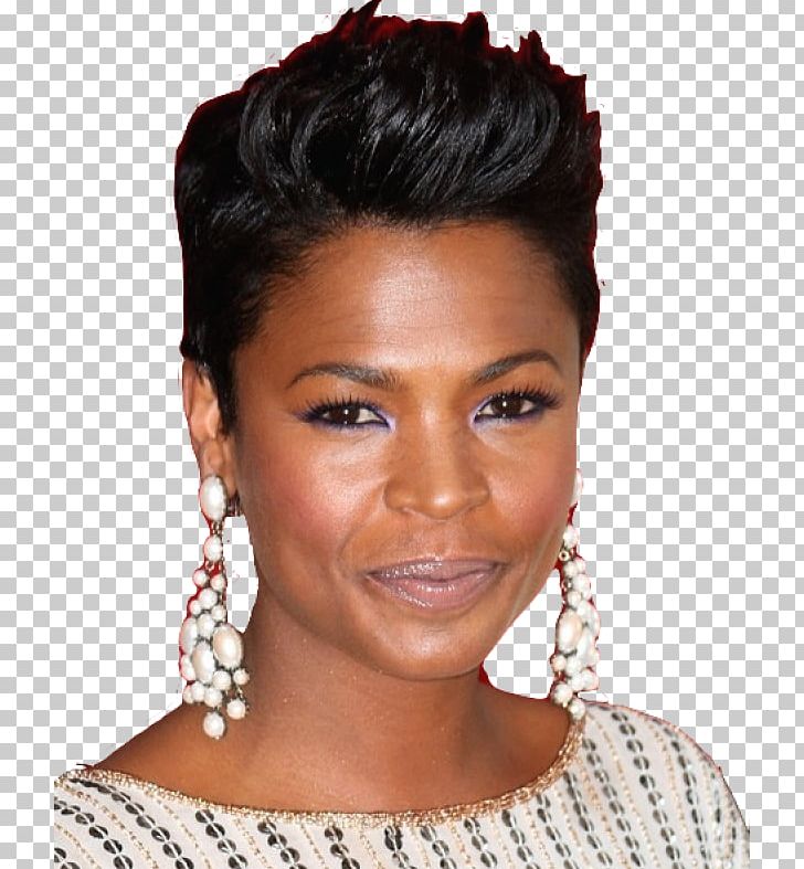 Nia Long Hairstyle Short Hair Pixie Cut Cosmetics PNG, Clipart, Actor, Beauty, Black Hair, Brown Hair, Chin Free PNG Download