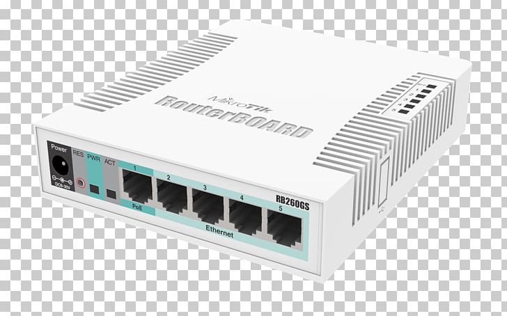MikroTik RouterBOARD RB260GS Network Switch Gigabit Ethernet PNG, Clipart, Computer Component, Computer Network, Electronic Device, Electronics, Mikrotik Routeros Free PNG Download