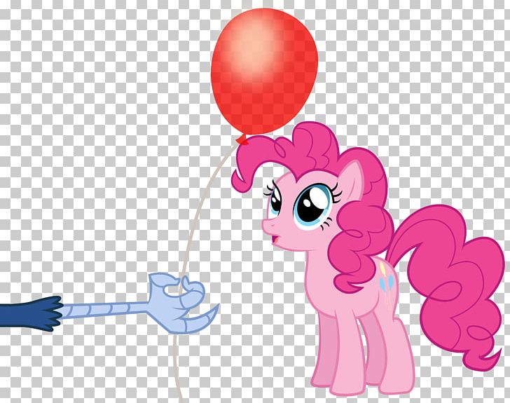 Pinkie Pie Pony Rainbow Dash Balloon Horse PNG, Clipart, Balloon, Cartoon, Character, Equestria, Fictional Character Free PNG Download
