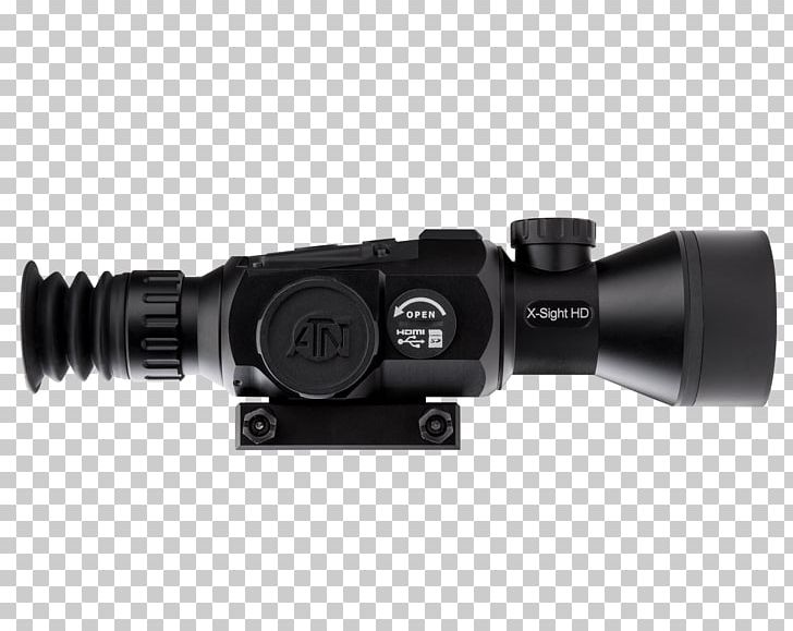 Telescopic Sight American Technologies Network Corporation High-definition Television Night Vision Thermal Weapon Sight PNG, Clipart, 1080p, Angle, Angle Of View, Binoculars, Eye Relief Free PNG Download