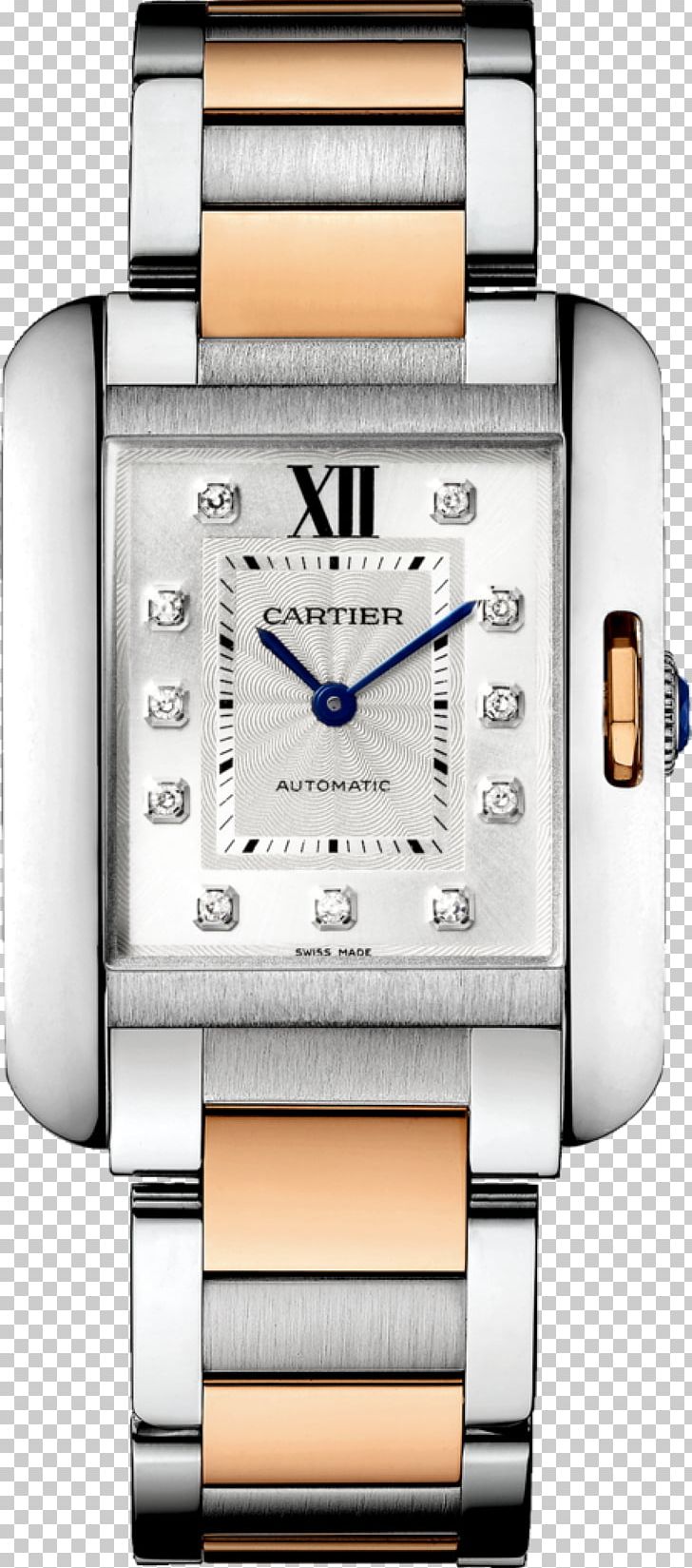 Cartier Tank Anglaise Watch Gold PNG, Clipart, Accessories, Automatic Watch, Brand, Brilliant, Cabochon Free PNG Download