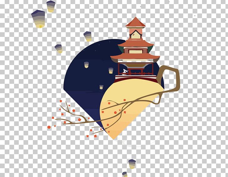 China Graphic Design Illustration PNG, Clipart, Chinese Lantern, Chinese Style, Computer Wallpaper, Daylight, Happy Birthday Vector Images Free PNG Download