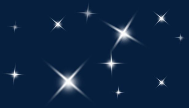 Stars In The Sky PNG, Clipart, Bright, Bright Stars, Glare, Night, Night Sky Free PNG Download