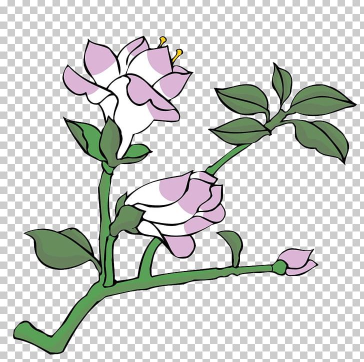 Floral Design Painting Drawing Flower PNG, Clipart, Artwork, Branch, Cartoon, Cut Flower, Drawing Free PNG Download