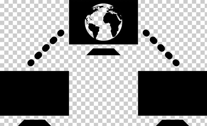 Computer Network Computer Icons PNG, Clipart, Black, Black And White, Brand, Circle, Communication Free PNG Download