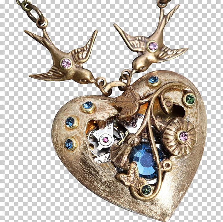 Jewellery Charms & Pendants Necklace Steampunk Locket PNG, Clipart, Antler, Chain, Charms Pendants, Deer, Fantasy Free PNG Download