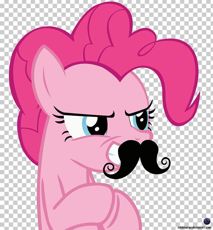 Pinkie Pie Rarity Pony Moustache Rainbow Dash PNG, Clipart, Carnivoran, Cartoon, Cat Like Mammal, Face, Fashion Free PNG Download