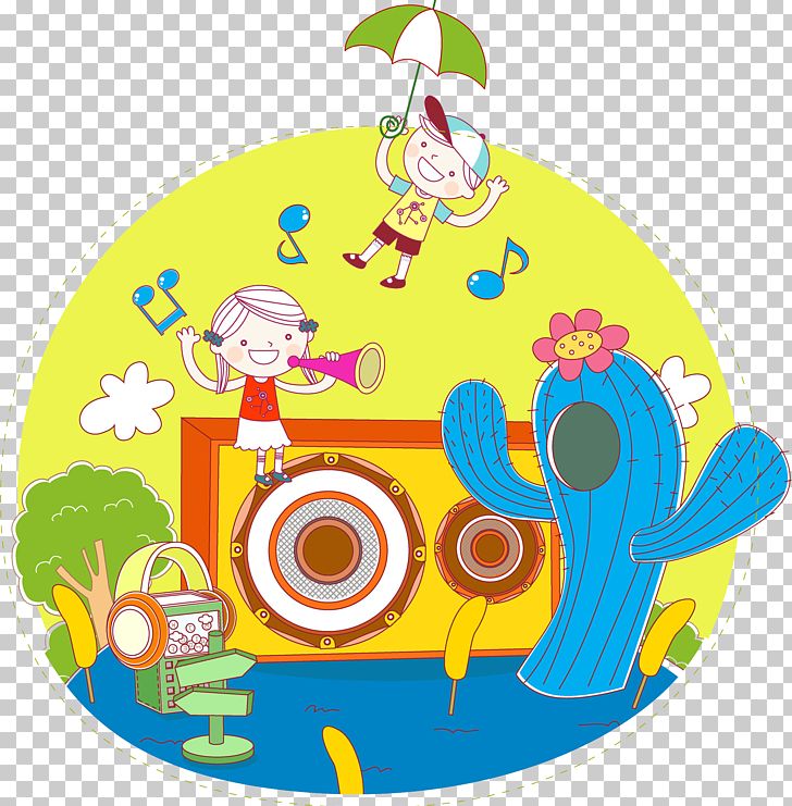 Child Singing Illustration PNG, Clipart, Area, Baby Toys, Blue, Boy, Cactus Free PNG Download