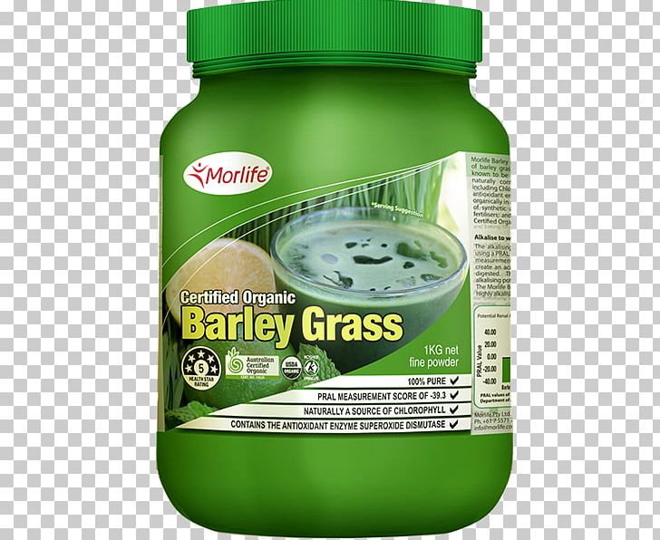 Organic Food Barley Goji Organic Certification Morlife Alkalising Greens PNG, Clipart, Barley, Barley Grass, Certification, Food, Goji Free PNG Download