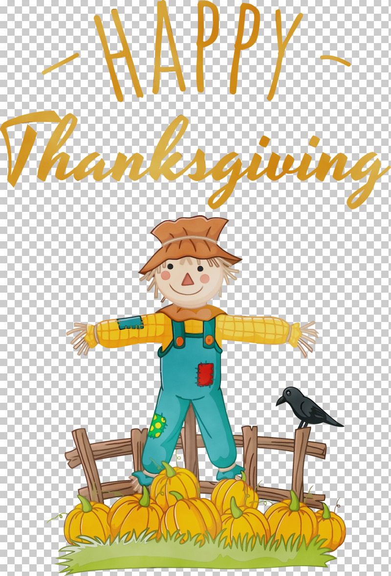 Cartoon Art Print Drawing Scarecrow Canvas Wall Art PNG, Clipart, Art Print, Canvas Wall Art, Cartoon, Drawing, Happy Thanksgiving Free PNG Download