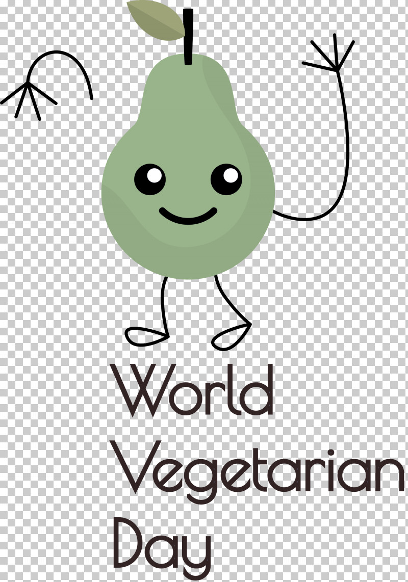 World Vegetarian Day PNG, Clipart, Cartoon, Green, Happiness, Leaf, Meter Free PNG Download